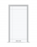 Auckland Semi Solid Door