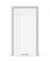 Hamilton Semi Solid Door