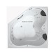 Mira 1540x1540 28Jet Spa Bath