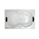 Elena 1790x1100x530 Rectangular Bath