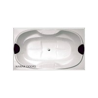 Hillary 1800x1100x500 Rectangular Bath
