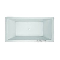Olivia 1550x840x400 Rectangular Bath